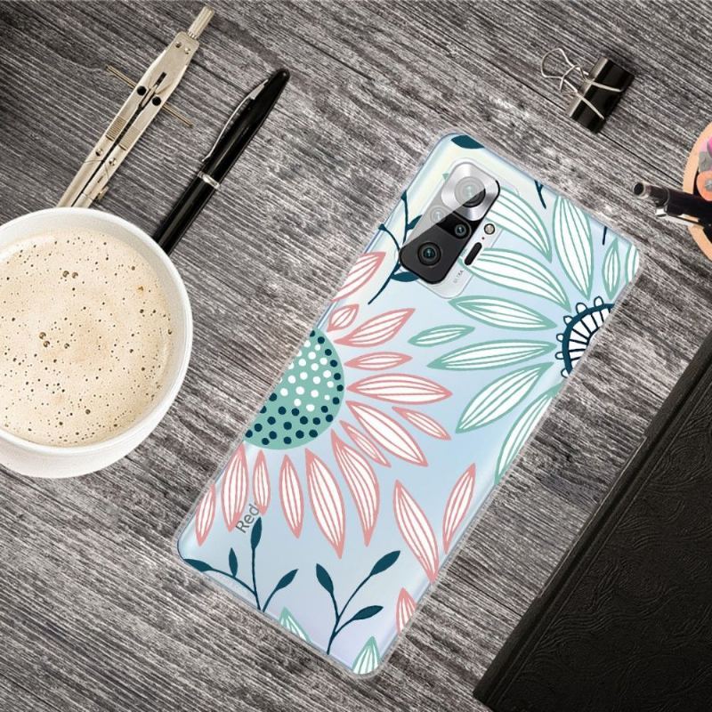 Etui do Xiaomi Redmi Note 10 Pro Anti-fall Stokrotka Kwiaty