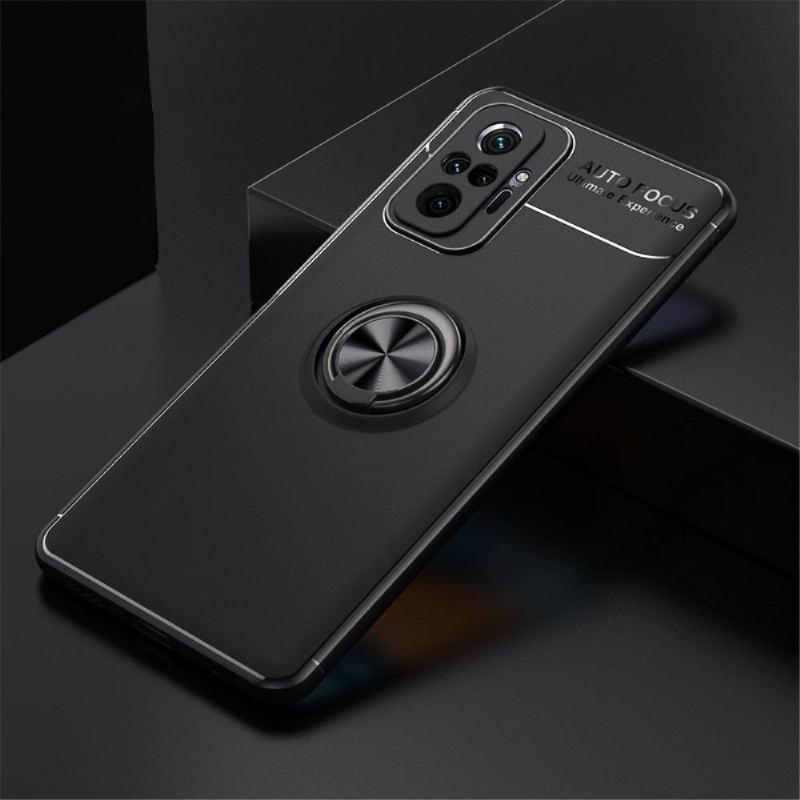 Etui do Xiaomi Redmi Note 10 Pro Biznes Silikon Z Obrotowym Uchwytem