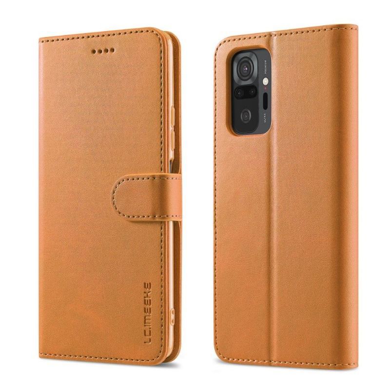 Etui do Xiaomi Redmi Note 10 Pro Etui Folio Skórzany Efekt Lc.imeeke