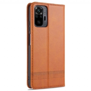 Etui Folio do Xiaomi Redmi Note 10 Pro Azns Sztuczna Skóra