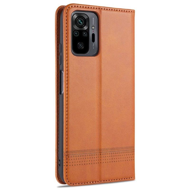 Etui Folio do Xiaomi Redmi Note 10 Pro Azns Sztuczna Skóra