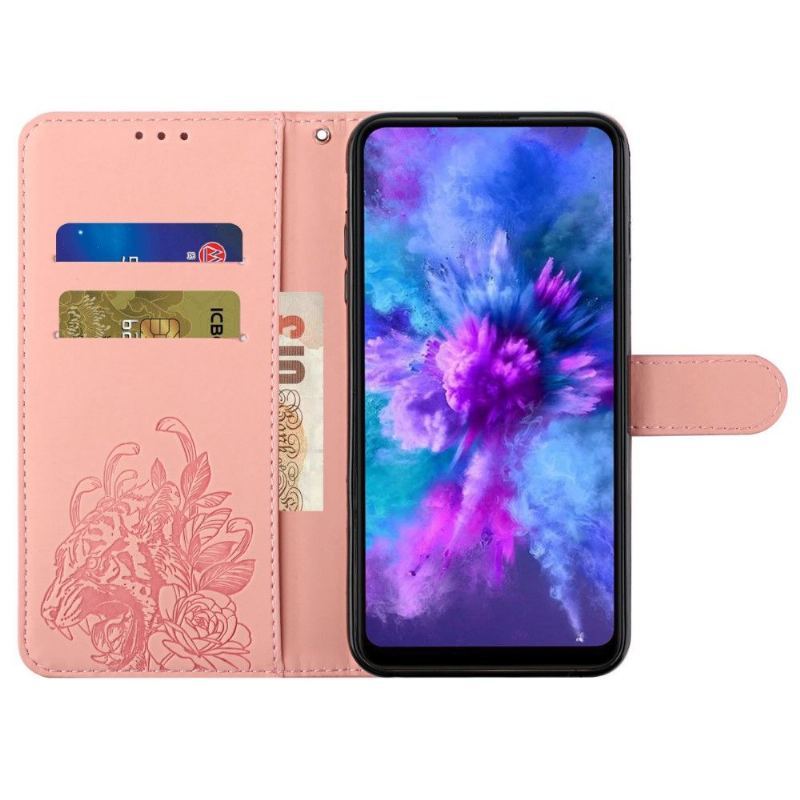 Etui Folio do Xiaomi Redmi Note 10 Pro Classic Projekt Tygrys