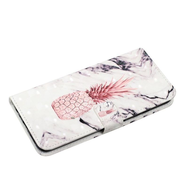 Etui Folio do Xiaomi Redmi Note 10 Pro Classic Różowy Ananas