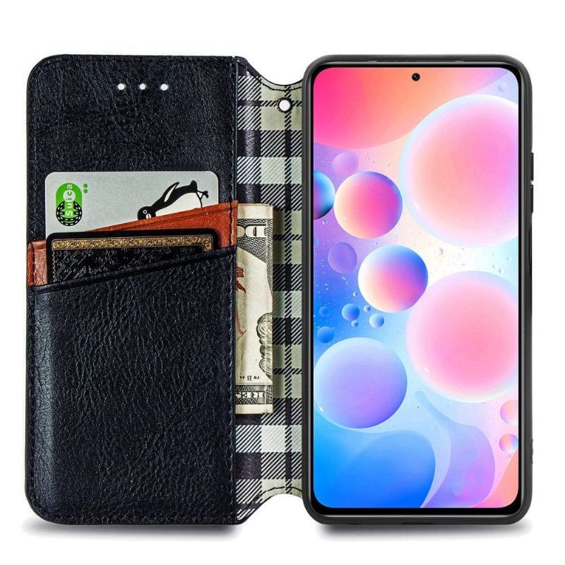 Etui Folio do Xiaomi Redmi Note 10 Pro Kub Design Posiadacz Karty