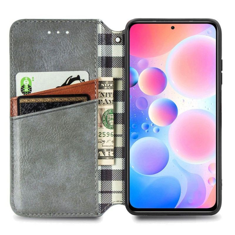 Etui Folio do Xiaomi Redmi Note 10 Pro Kub Design Posiadacz Karty