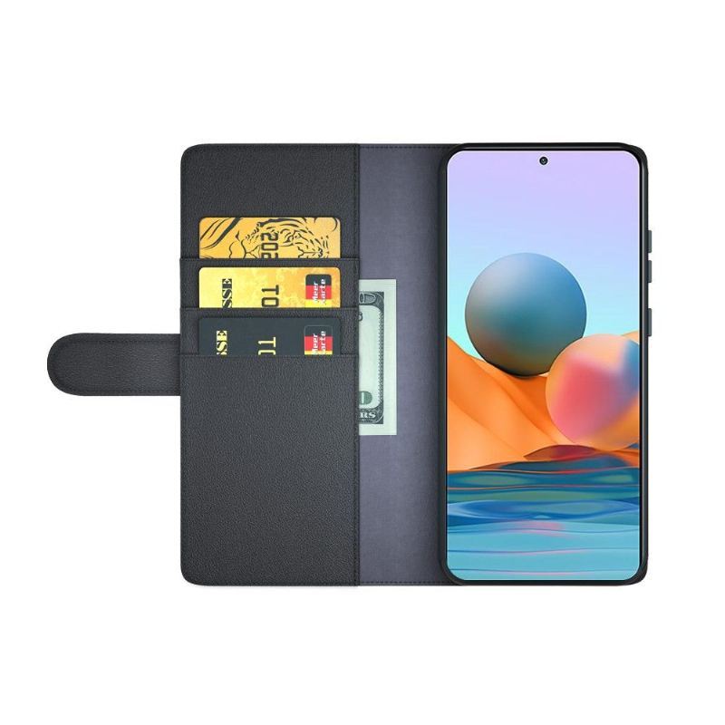 Etui Na Telefon Pokrowce do Xiaomi Redmi Note 10 Pro Biznes Premium Skóra