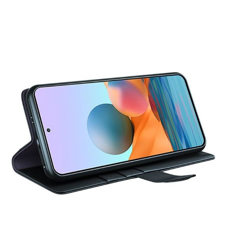 Etui Na Telefon Pokrowce do Xiaomi Redmi Note 10 Pro Biznes Premium Skóra