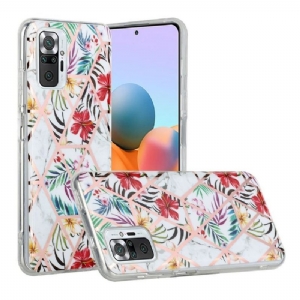 Futerały do Xiaomi Redmi Note 10 Pro Silikon - Egzotyczne Kwiaty