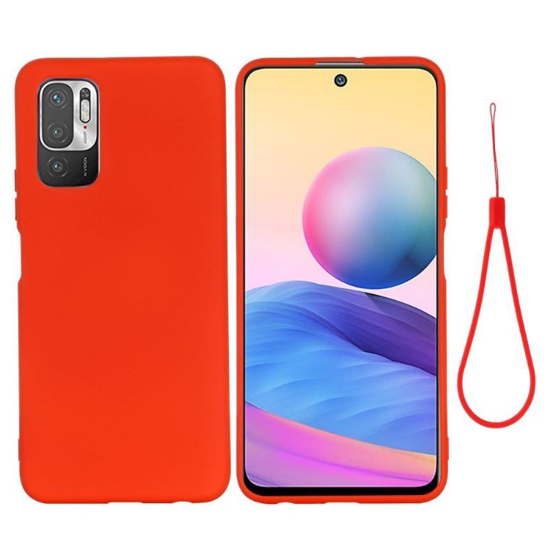 Etui do Xiaomi Redmi Note 10 5G / Poco M3 Pro Anti-fall Puro Płynny Silikon