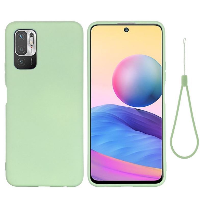 Etui do Xiaomi Redmi Note 10 5G / Poco M3 Pro Anti-fall Puro Płynny Silikon