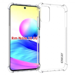 Etui do Xiaomi Redmi Note 10 5G / Poco M3 Pro Classic Etui Ochronne Enkay Przezroczysty