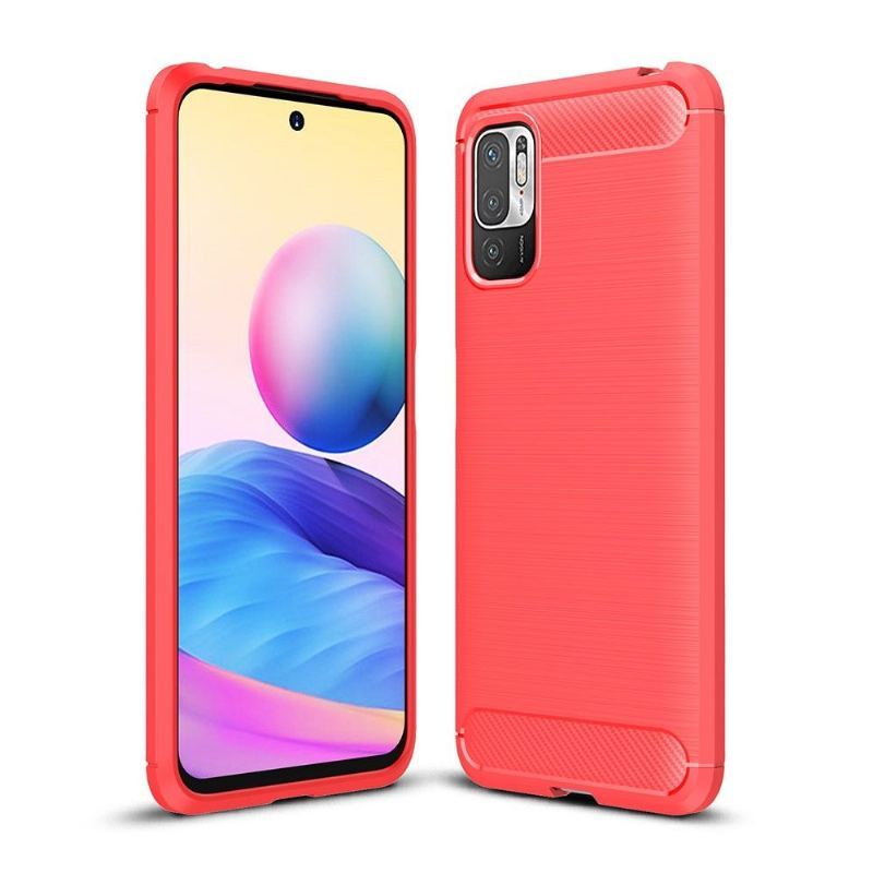 Etui do Xiaomi Redmi Note 10 5G / Poco M3 Pro Silikonowy Efekt Szczotkowania