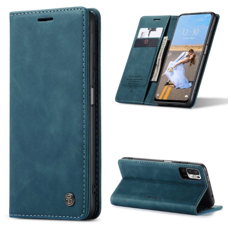 Etui Folio do Xiaomi Redmi Note 10 5G / Poco M3 Pro Classic Golias Sztuczna Skóra