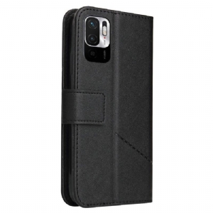 Etui Folio do Xiaomi Redmi Note 10 5G / Poco M3 Pro Gq.utrobe Classic