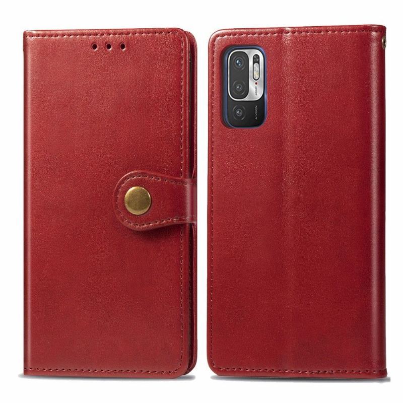 Etui Folio do Xiaomi Redmi Note 10 5G / Poco M3 Pro Indila Etui Na Karty Ze Sztucznej Skóry