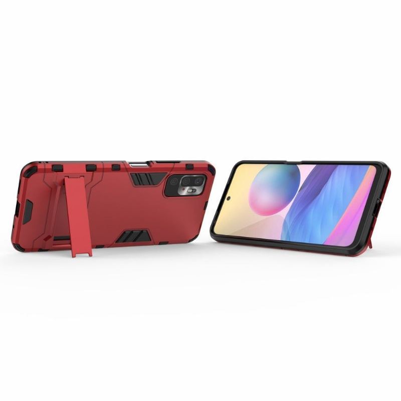 Futerały do Xiaomi Redmi Note 10 5G / Poco M3 Pro Cool Guard Ze Zintegrowaną Podstawą