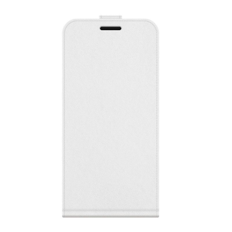 Skórzany Futerał do Xiaomi Redmi Note 10 5G / Poco M3 Pro Etui Folio Ze Sztucznej Skóry W Pionie