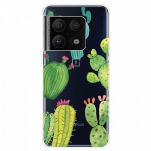 Etui do OnePlus 10 Pro 5G Akwarela Kaktusy