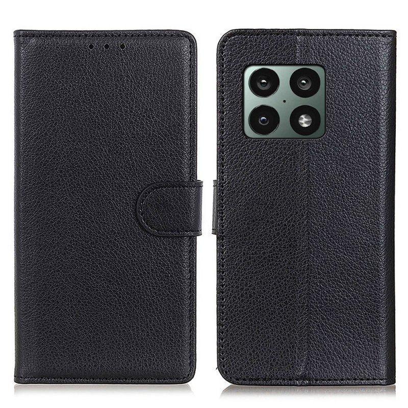 Etui Folio do OnePlus 10 Pro 5G Tradycyjnie Liczi