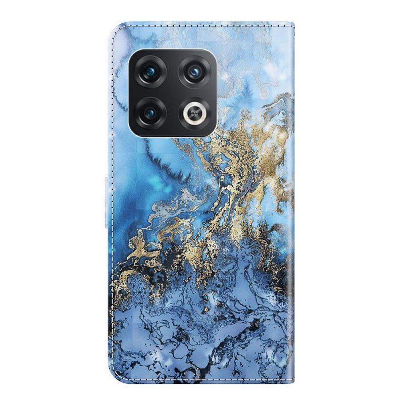 Etui Folio do OnePlus 10 Pro 5G z Łańcuch Pasek Art