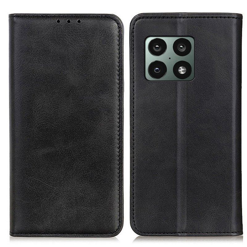 Etui Na Telefon do OnePlus 10 Pro 5G Etui Folio Elegancka Dwoina Skórzana