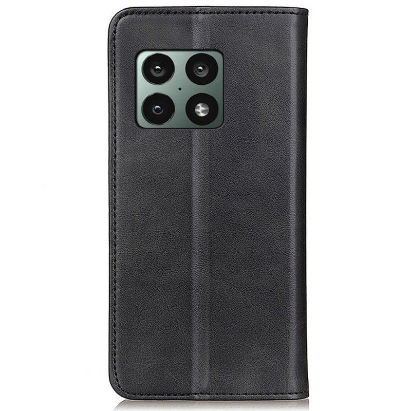 Etui Na Telefon do OnePlus 10 Pro 5G Etui Folio Elegancka Dwoina Skórzana