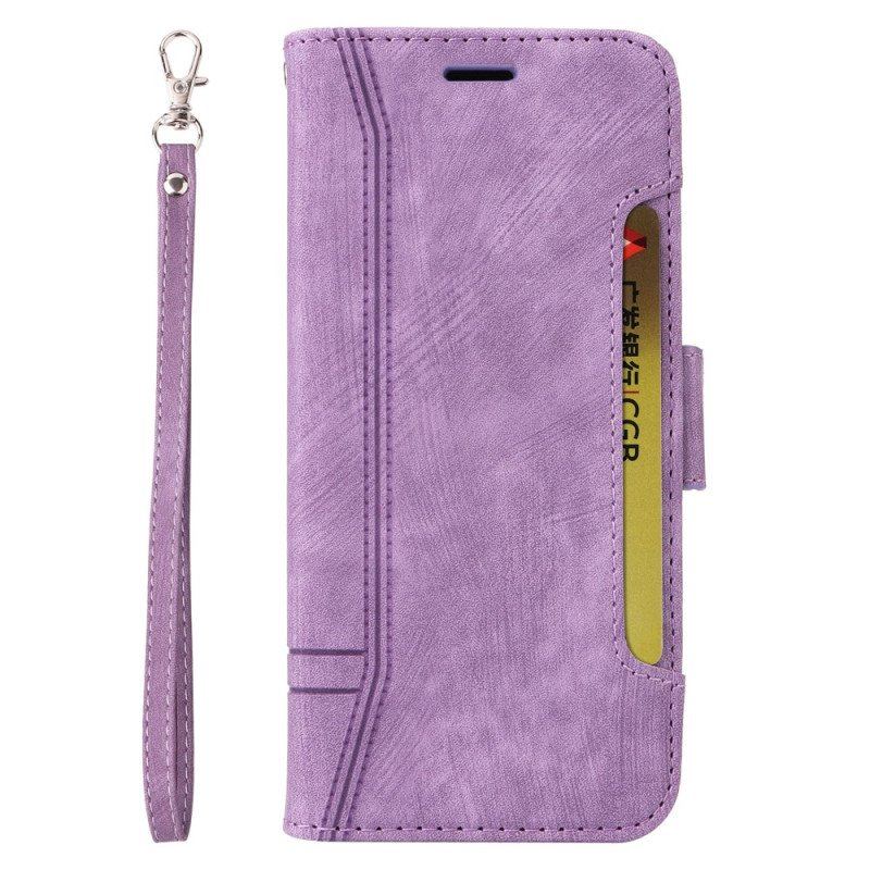 Etui Folio do Poco X5 5G Betopnice Przednie Etui Na Karty