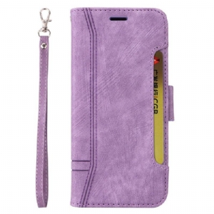 Etui Folio do Poco X5 5G Betopnice Przednie Etui Na Karty