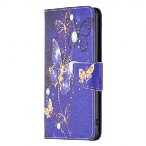 Etui Folio do Poco X5 5G Motyle