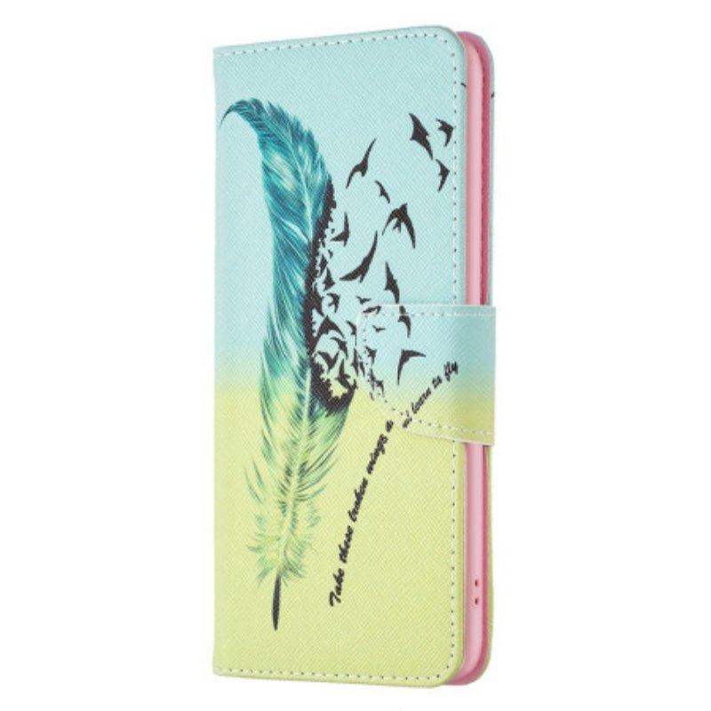 Etui Folio do Poco X5 5G Pióro