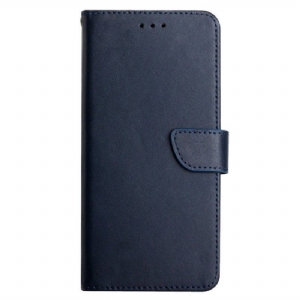 Etui Folio do Poco X5 5G Prawdziwa Skóra Nappa