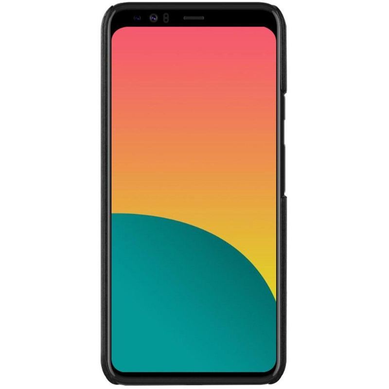 Etui do Google Pixel 4 XL Imak Bicolor Imitacja Skóry - Czarny / Brązowy