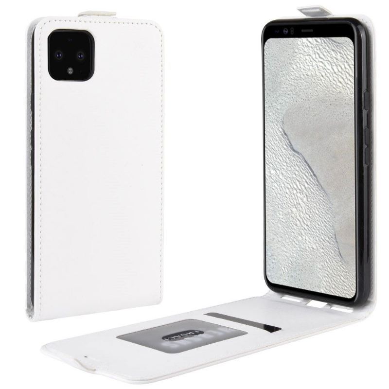 Etui Folio do Google Pixel 4 XL Skórzany Futerał Ze Sztucznej Skóry W Pionie