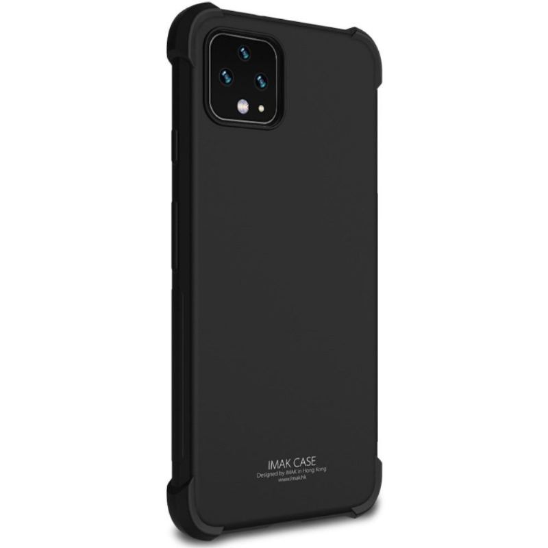 Futerały do Google Pixel 4 XL Obrzeża Class Protect — Czarny Metal