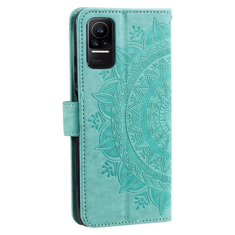 Etui Folio do Xiaomi 13 Lite Mandala Sun Ze Smyczą