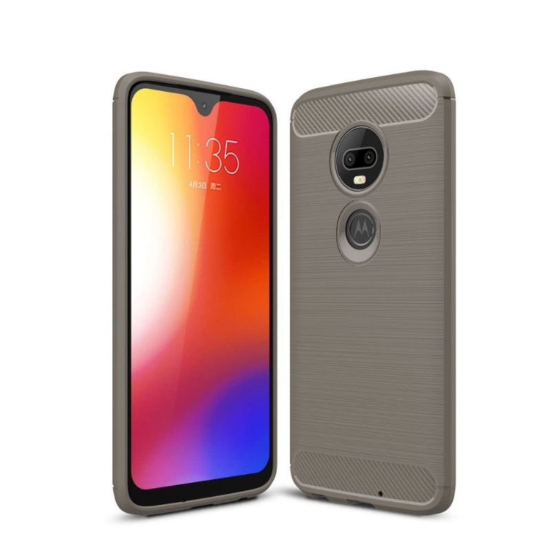 Etui do Motorola Moto G7 Classic Carbon Brushed Gel