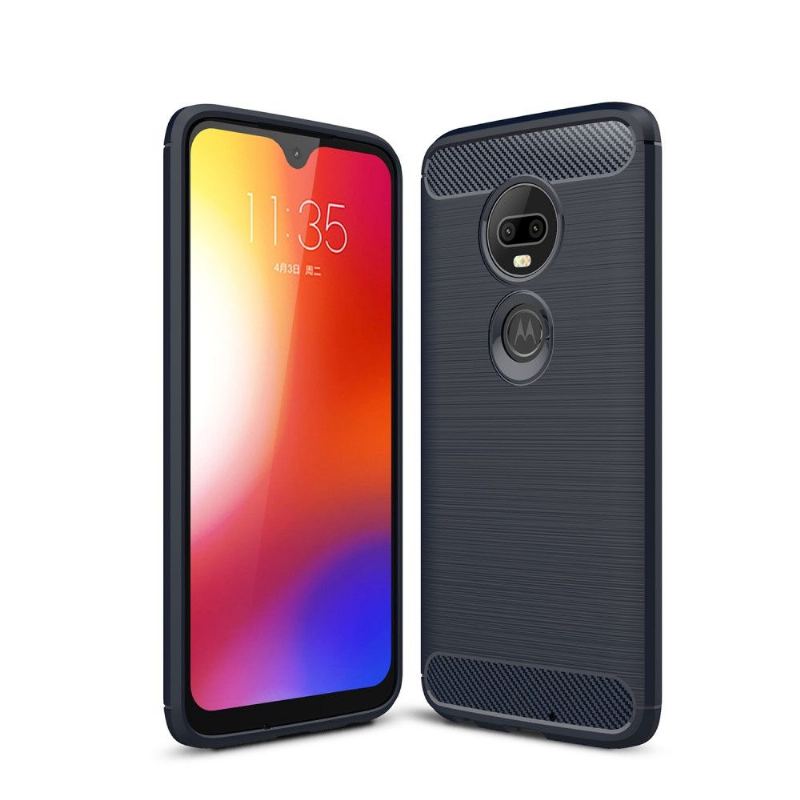 Etui do Motorola Moto G7 Classic Carbon Brushed Gel