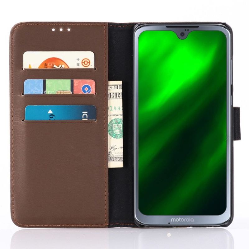 Etui do Motorola Moto G7 Classic Ze Sztucznej Skóry W Stylu Retro