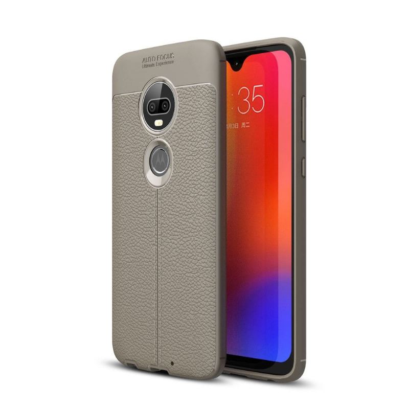 Futerały do Motorola Moto G7 Obrzeża Żel Wykończeniowy Ze Sztucznej Skóry