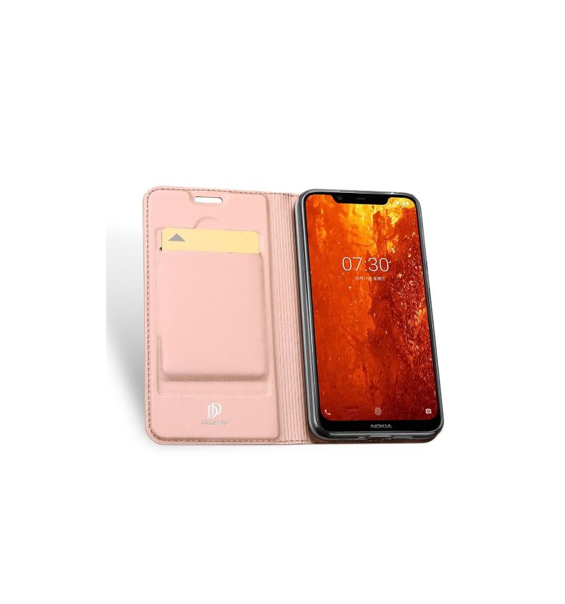 Etui Folio do Nokia 8.1 Biznes Sztuczna Skóra