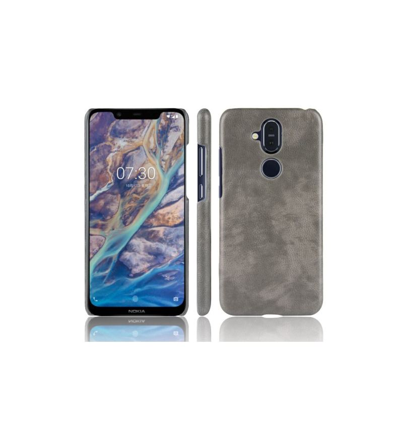 Futerały do Nokia 8.1 Premium Skórzany Efekt