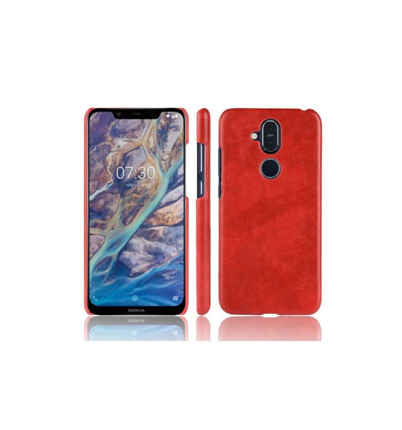 Futerały do Nokia 8.1 Premium Skórzany Efekt