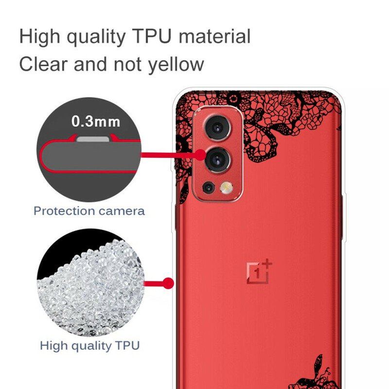 Etui do OnePlus Nord 2 5G Delikatna Koronka