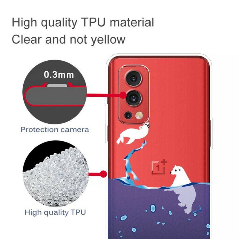 Etui do OnePlus Nord 2 5G Gry Morskie