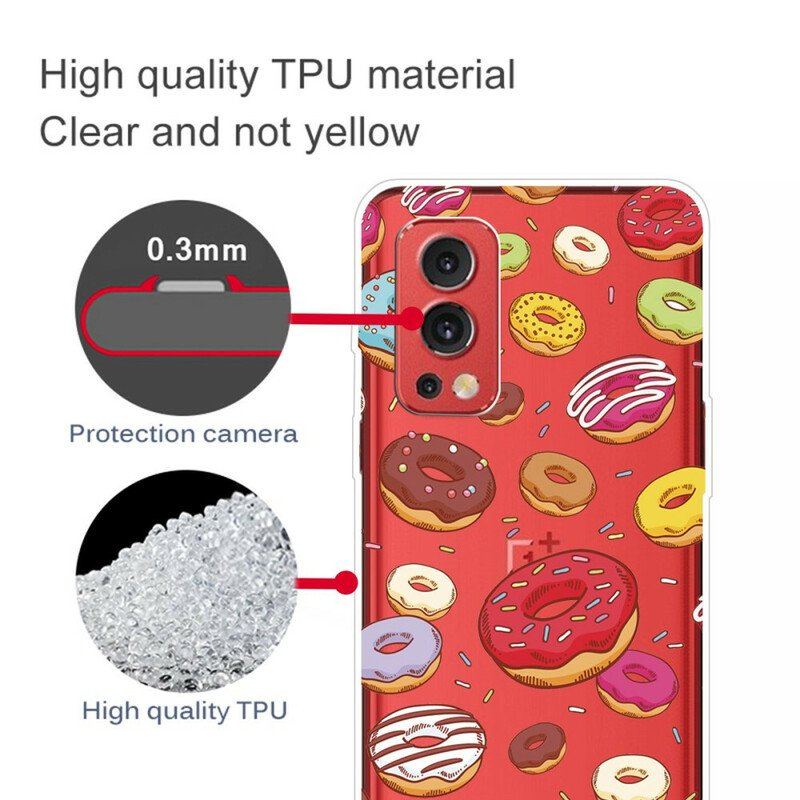 Etui do OnePlus Nord 2 5G Kocham Pączki