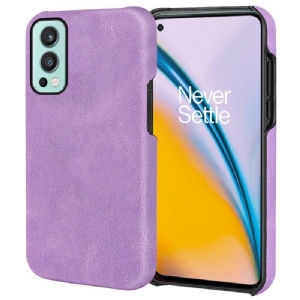 Etui do OnePlus Nord 2 5G Nowe Kolory Elegancja Skórzany Efekt