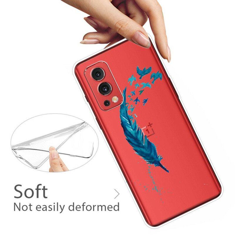 Etui do OnePlus Nord 2 5G Piękne Piórko