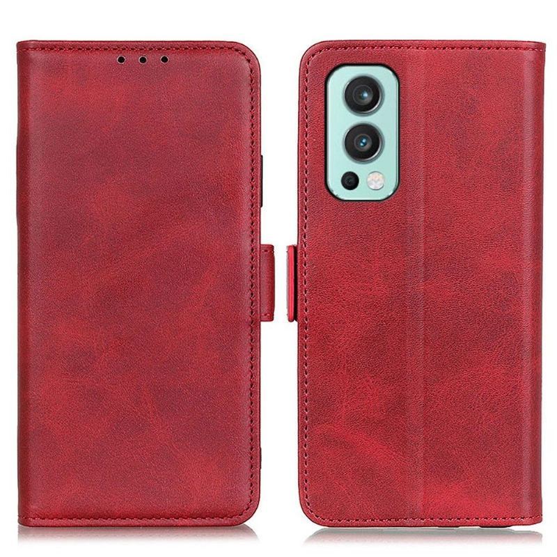 Etui do OnePlus Nord 2 5G Portfel Matowa Sztuczna Skóra