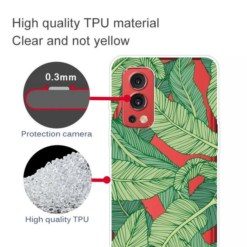 Etui do OnePlus Nord 2 5G Przejrzyste Arkusze Wykresów