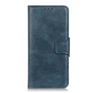 Etui Folio do OnePlus Nord 2 5G Dwustronne Zapięcie Z Efektem Skóry